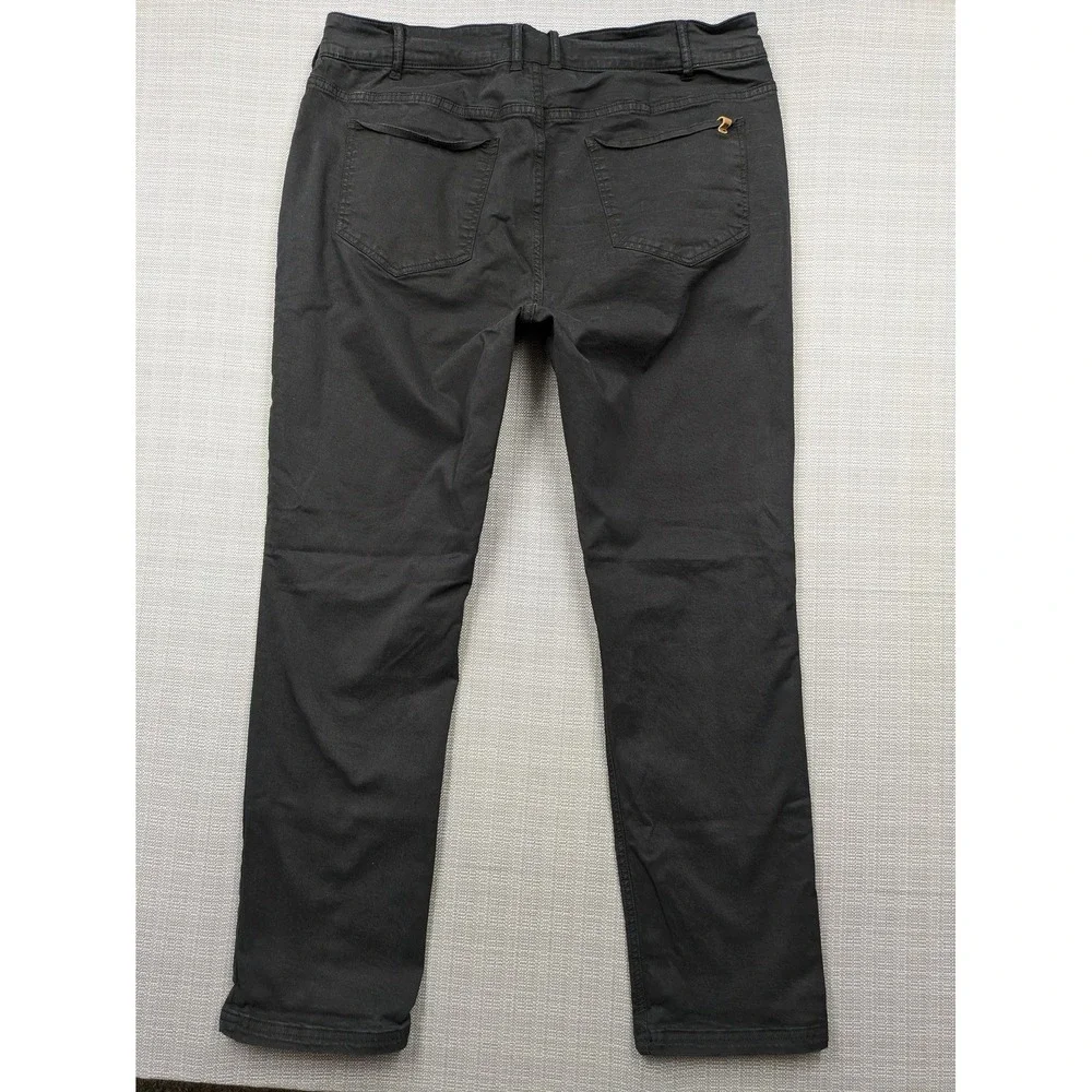 Joe's Jeans Mens 38x31 Black Straight Leg Stretch Denim 5 Pocket Casual Pants